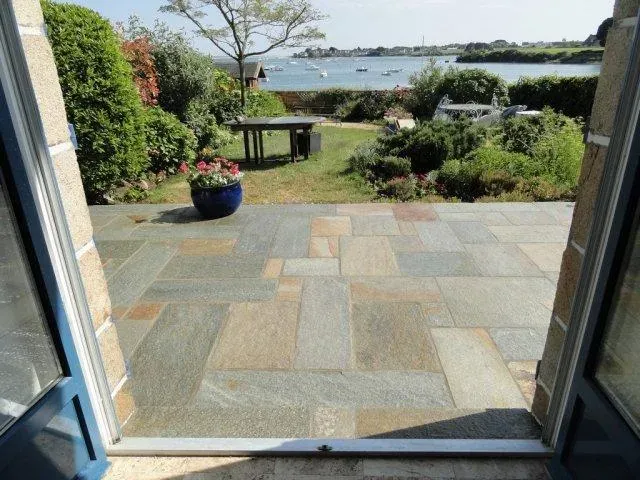terrasse en pierre