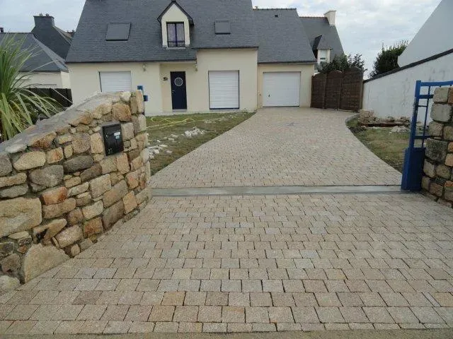 Allée granit